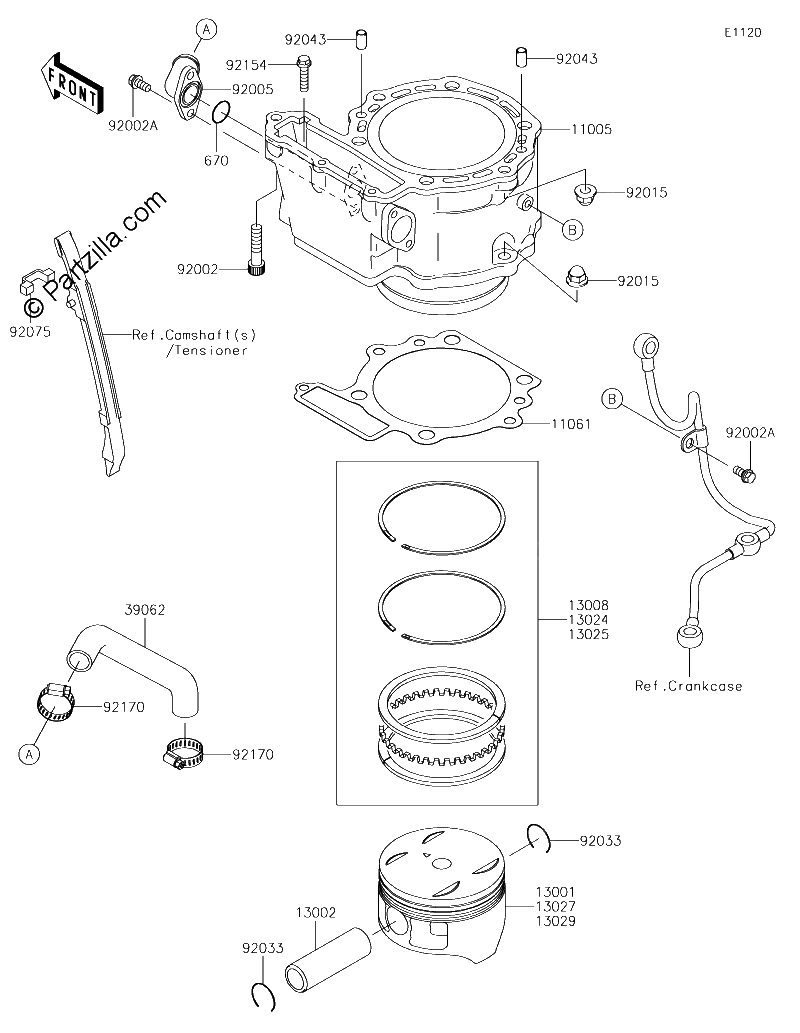 Diagrama de CYLINDER PISTON S