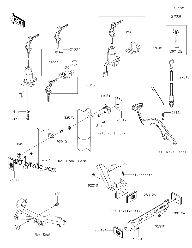 Diagrama de IGNITION SWITCH EJS