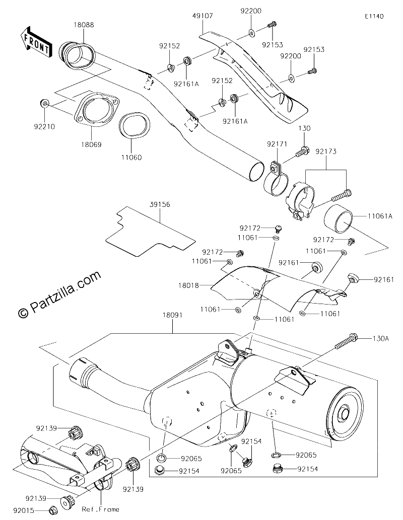 Diagrama de MUFFLER S