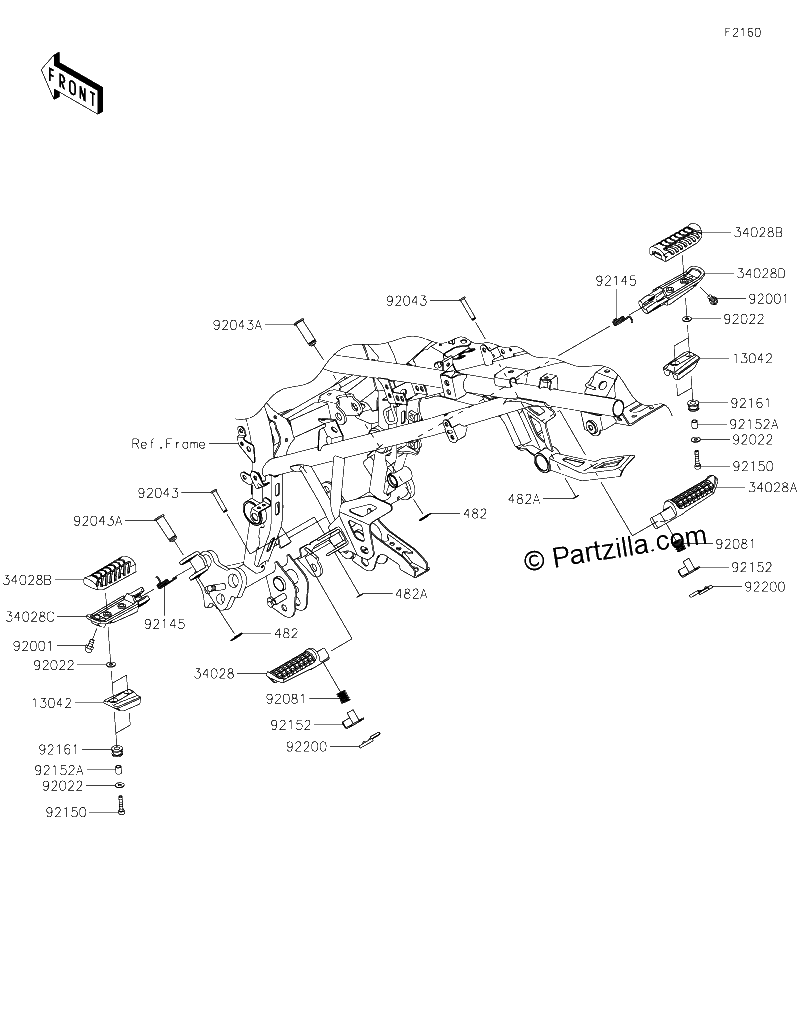 Diagrama de FOOTRESTS