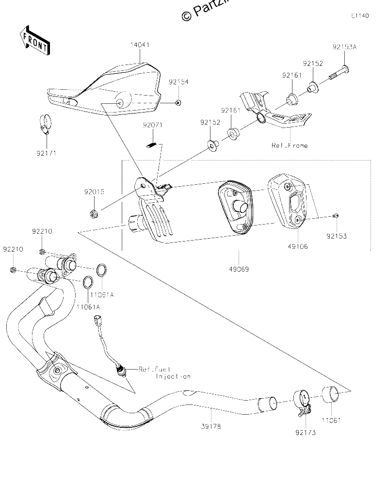 Diagrama de MUFFLER S