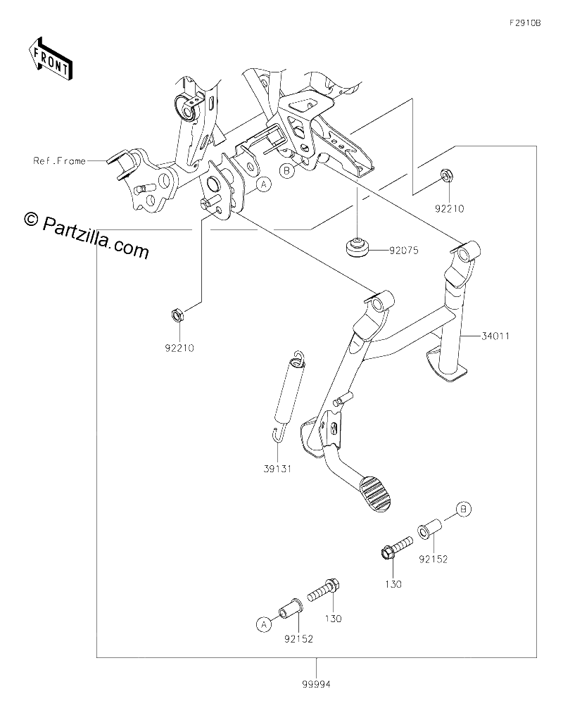 Diagrama de ACCESSORY CENTER STAND