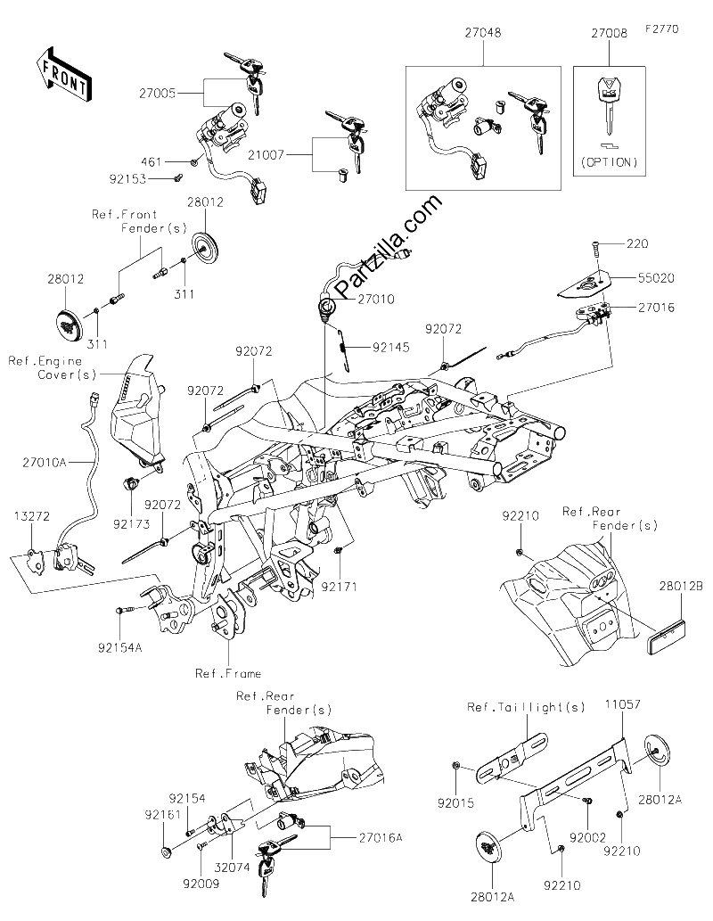 Diagrama de IGNITION SWITCH