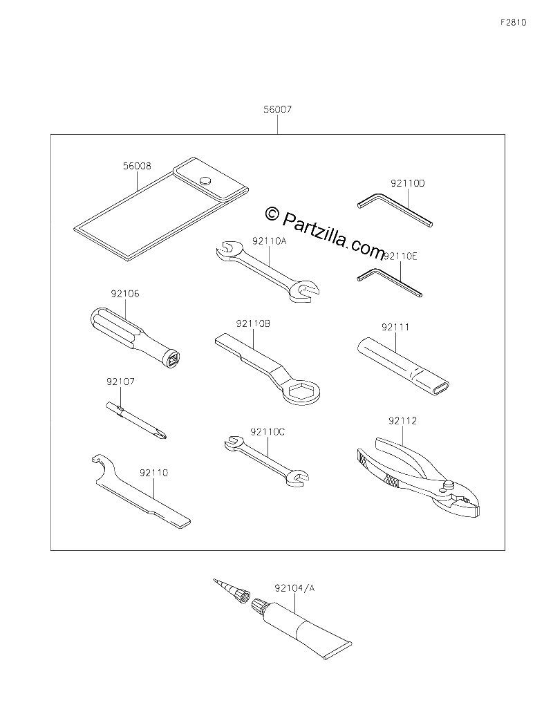 Diagrama de OWNER S TOOLS