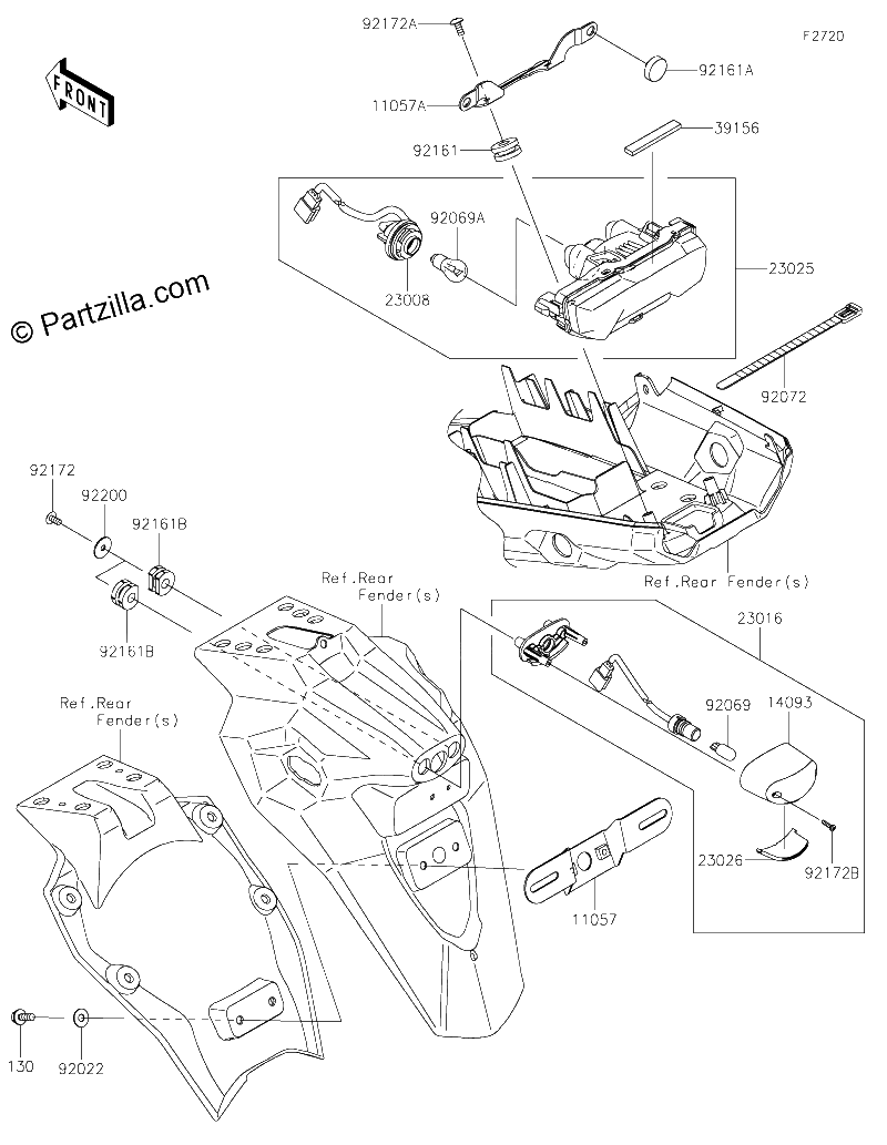 Diagrama de TAILLIGHT S