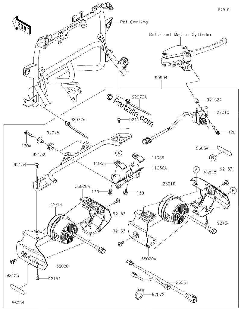 Diagrama de ACCESSORY FOG LAMP