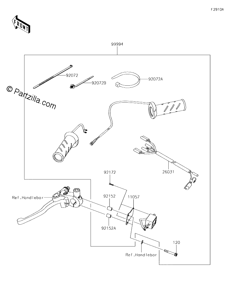 Diagrama de ACCESSORY GRIP HEATER