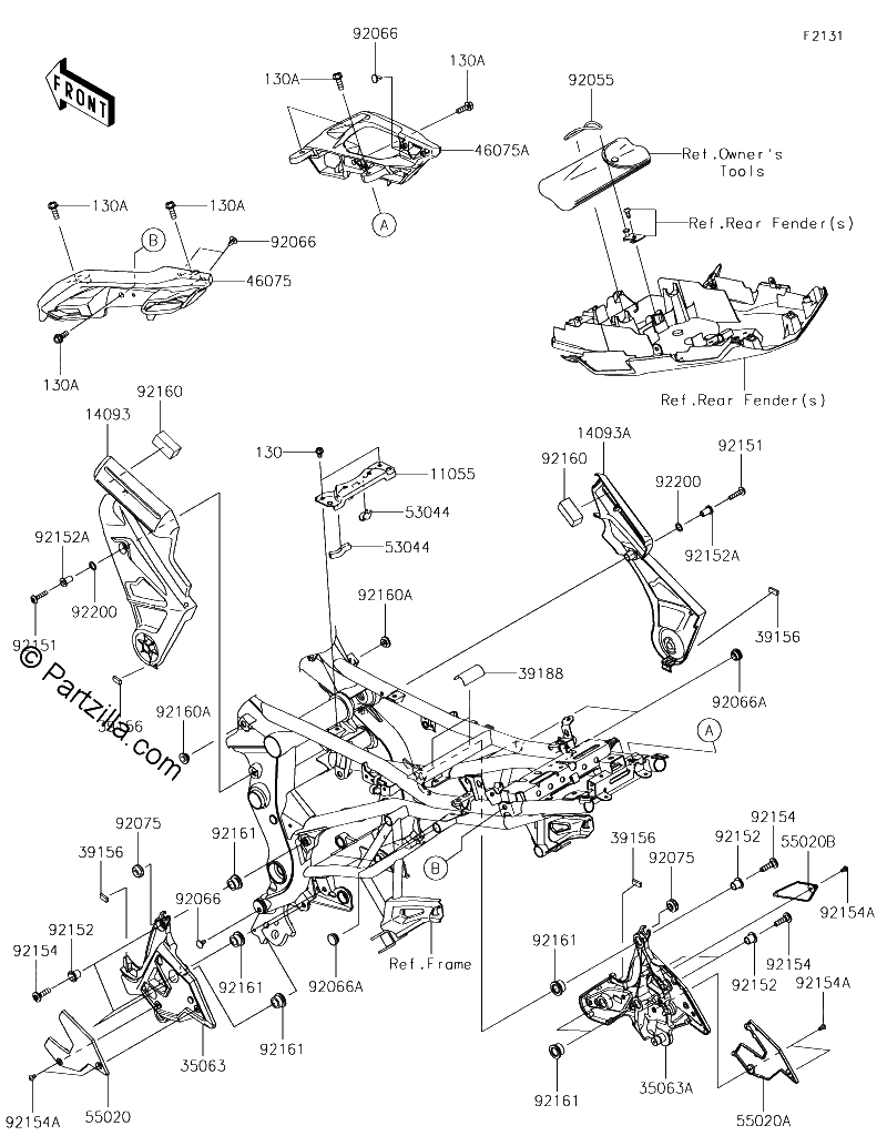 Diagrama de FRAME FITTINGS