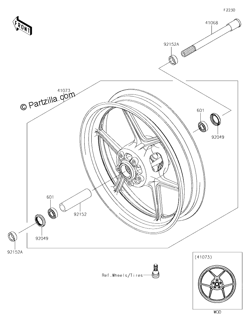 Diagrama de FRONT HUB