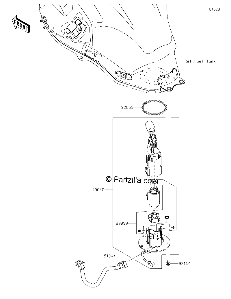 Diagrama de FUEL PUMP