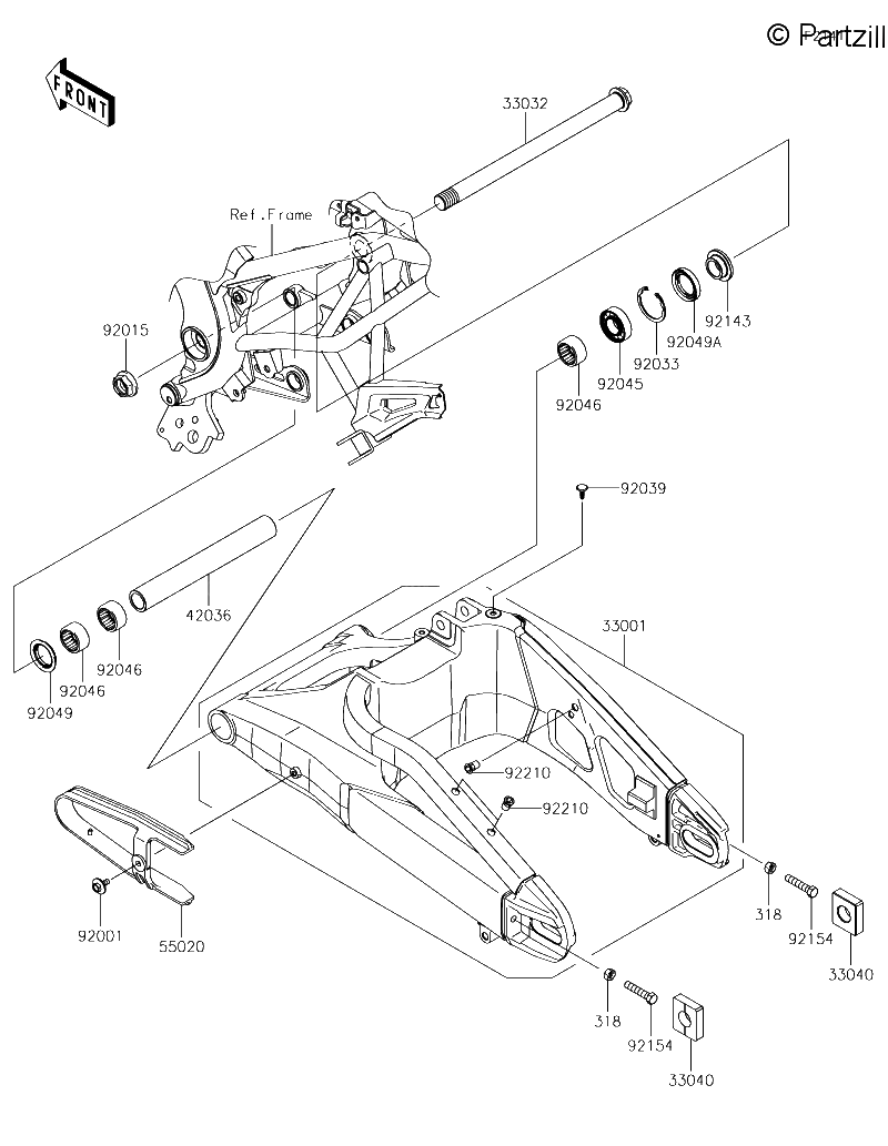 Diagrama de SWINGARM