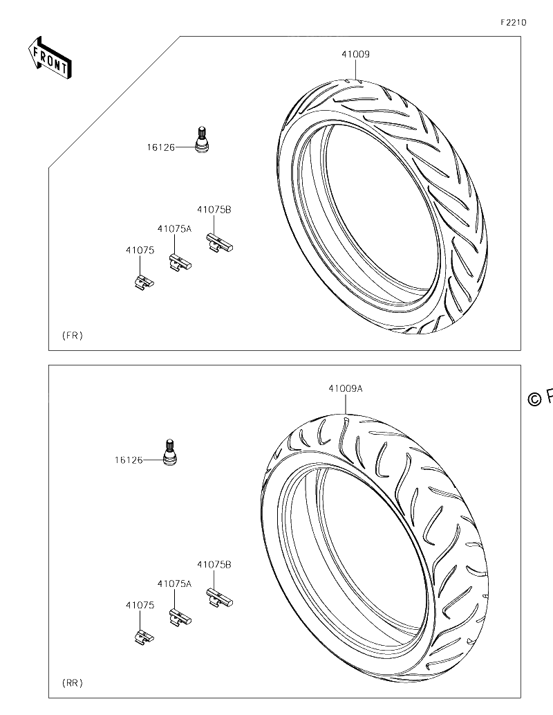 Diagrama de WHEELS TIRES