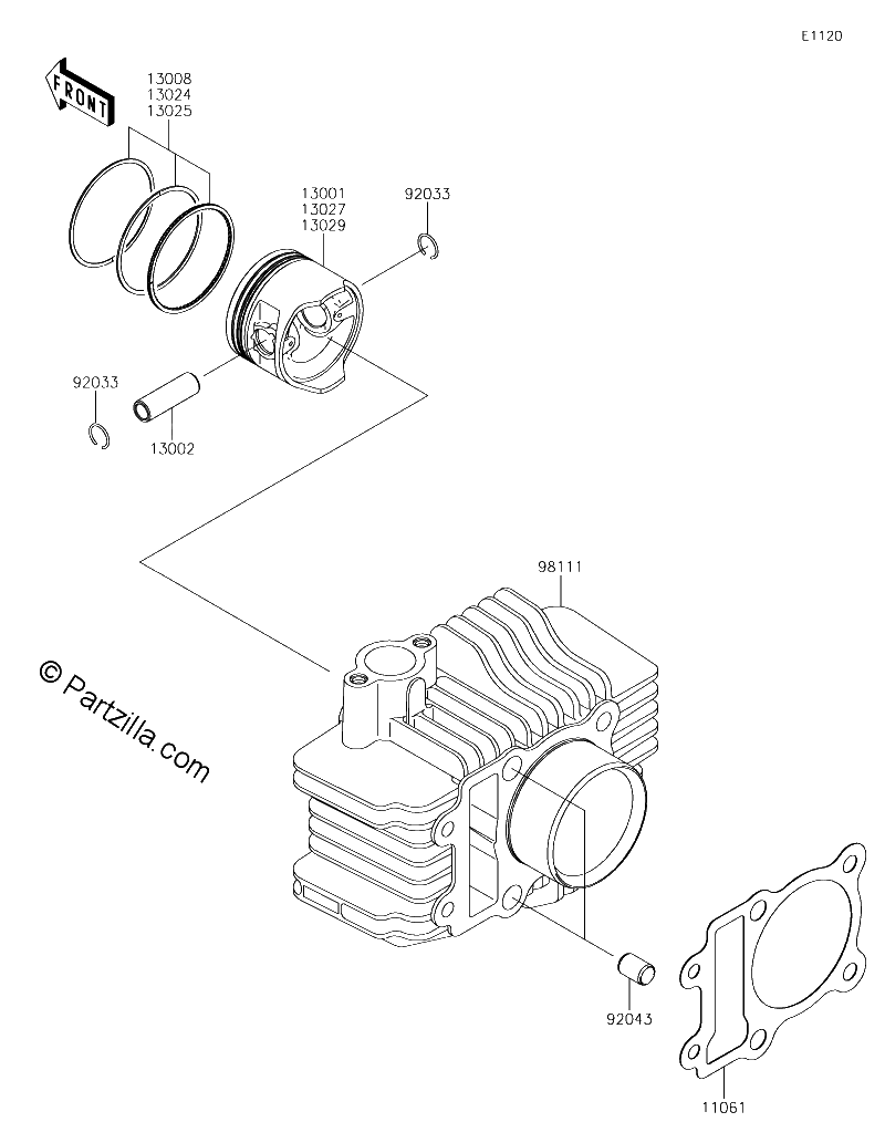 Diagrama de CYLINDER PISTON S