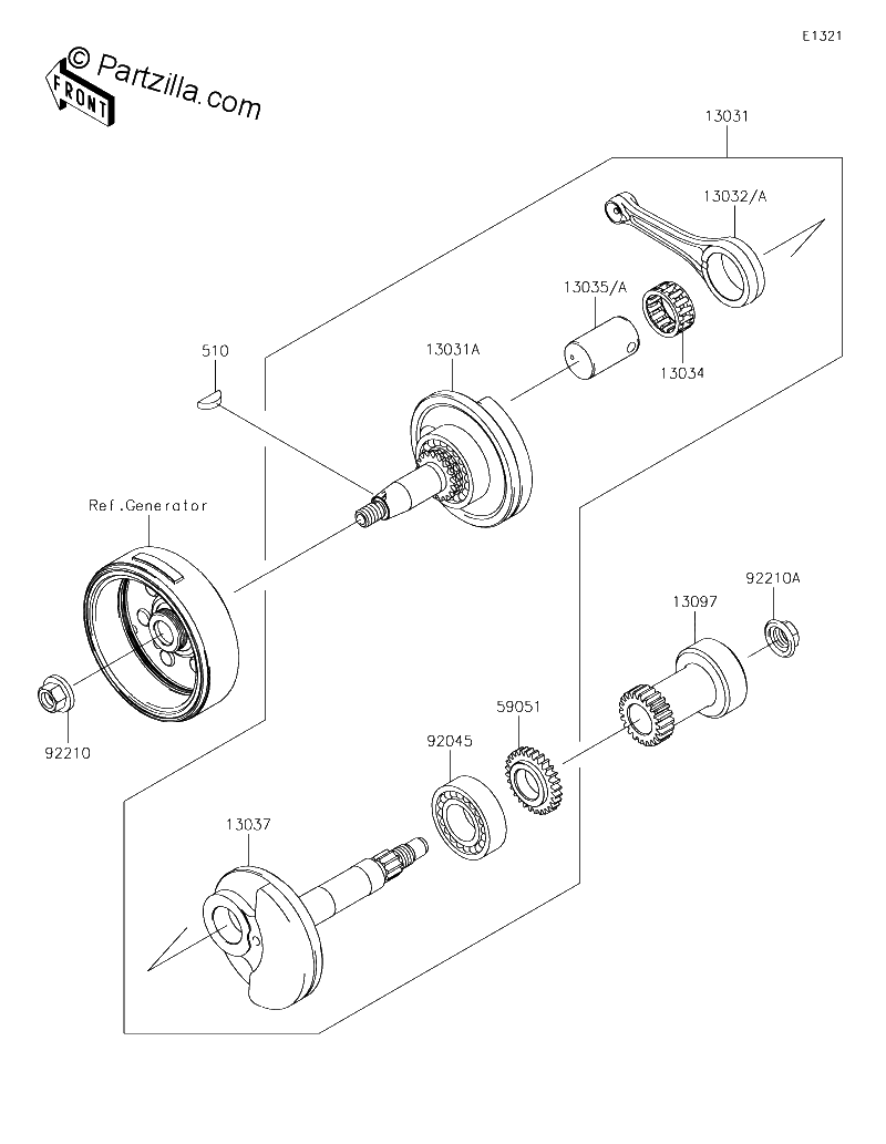 Diagrama de CRANKSHAFT
