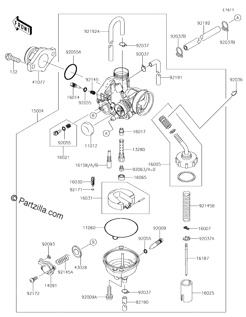 Diagrama de CARBURETOR