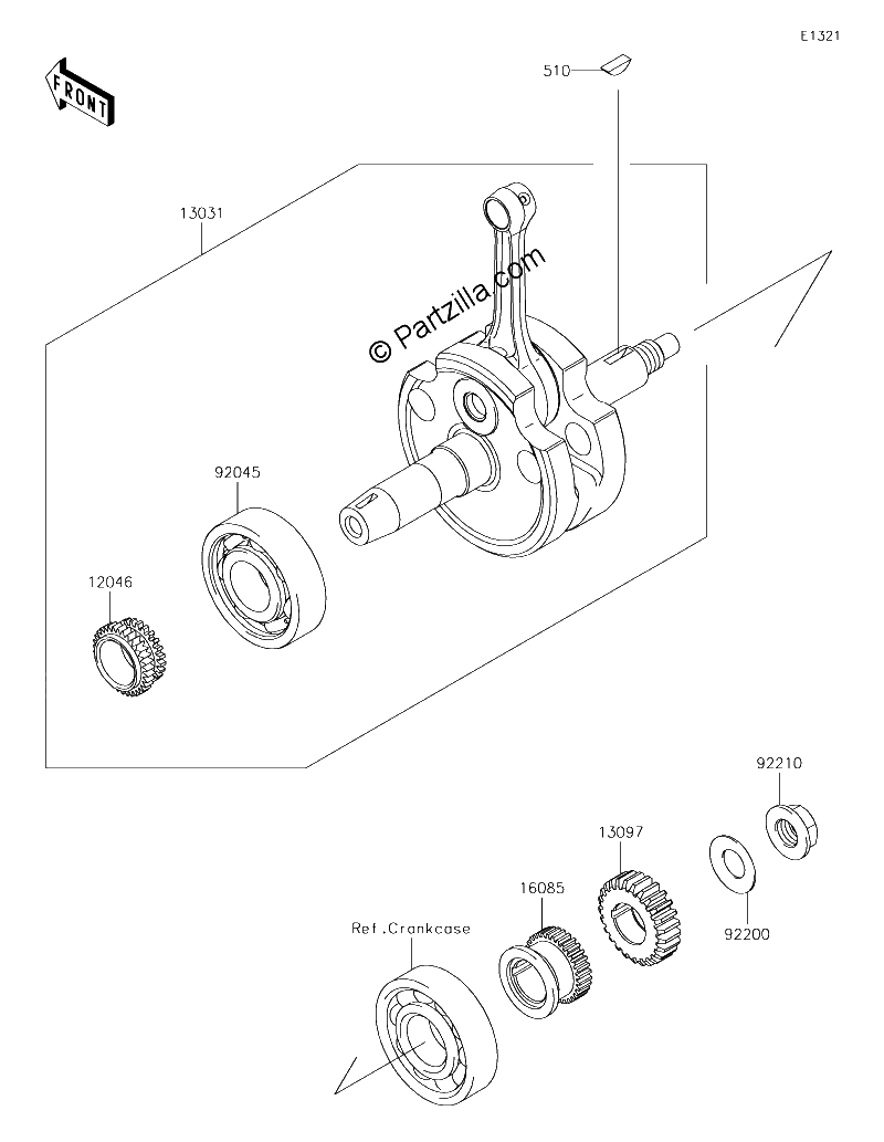 Diagrama de CRANKSHAFT
