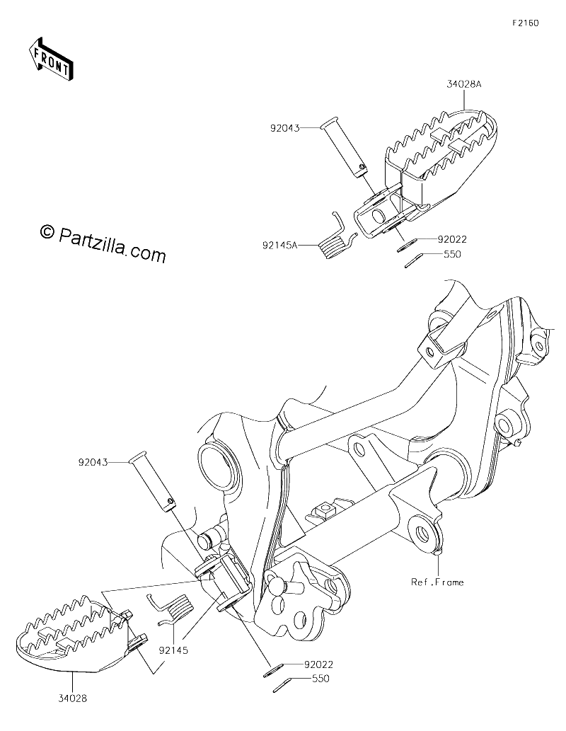 Diagrama de FOOTRESTS