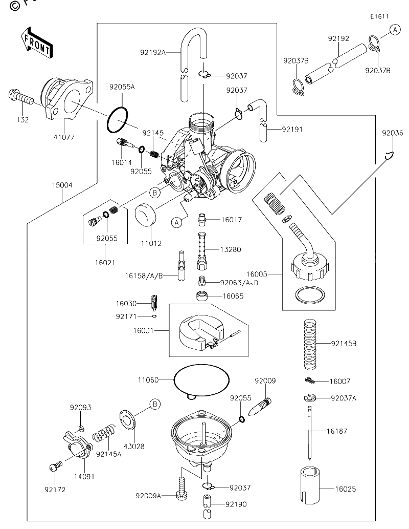 Diagrama de CARBURETOR
