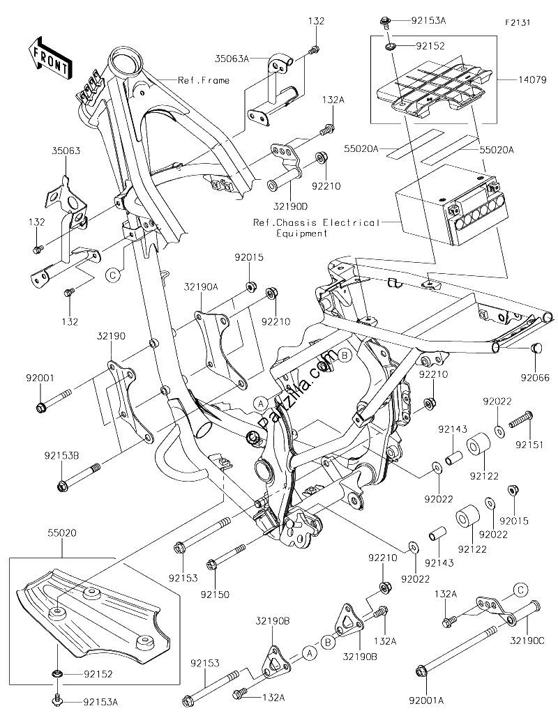 Diagrama de FRAME FITTINGS