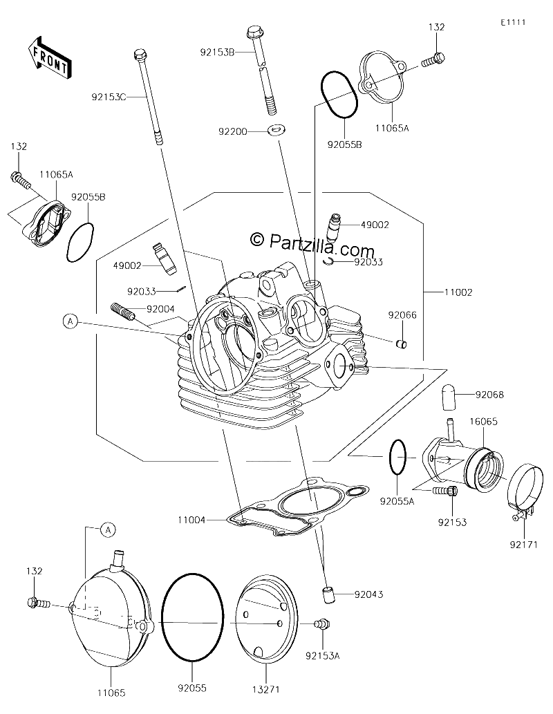Diagrama de CYLINDER HEAD