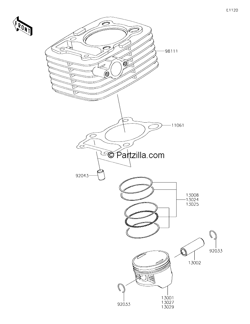 Diagrama de CYLINDER PISTON S