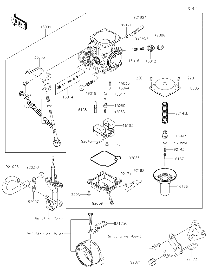 Diagrama de CARBURETOR