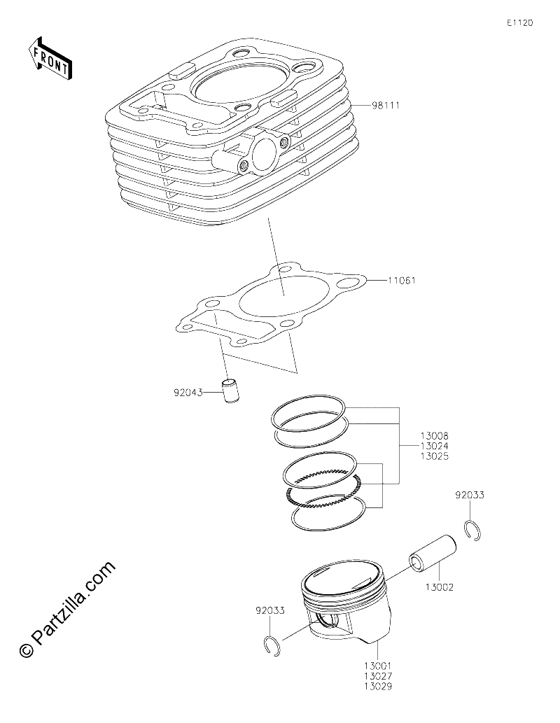 Diagrama de CYLINDER PISTON S