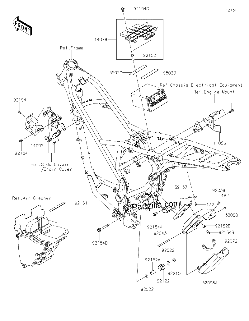 Diagrama de FRAME FITTINGS