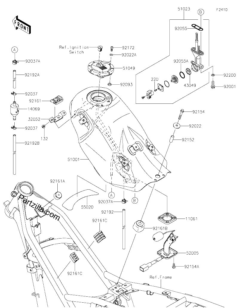 Diagrama de FUEL TANK