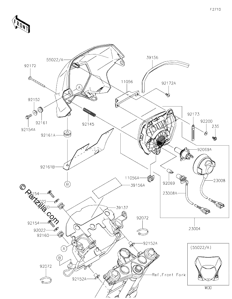 Diagrama de HEADLIGHT S