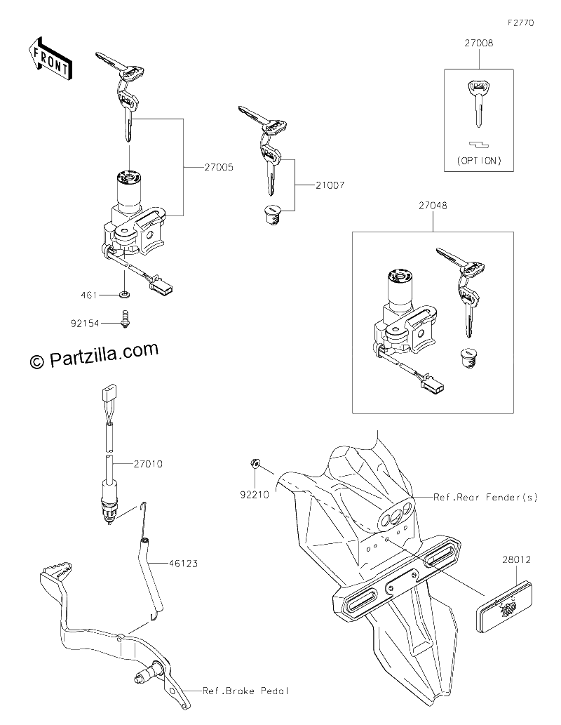 Diagrama de IGNITION SWITCH