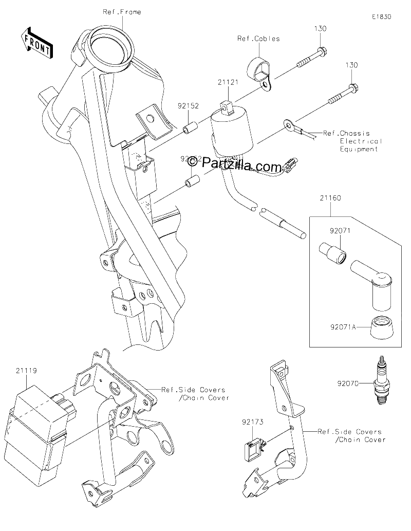 Diagrama de IGNITION SYSTEM
