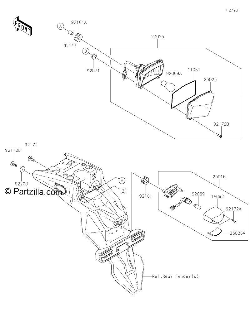 Diagrama de TAILLIGHT S