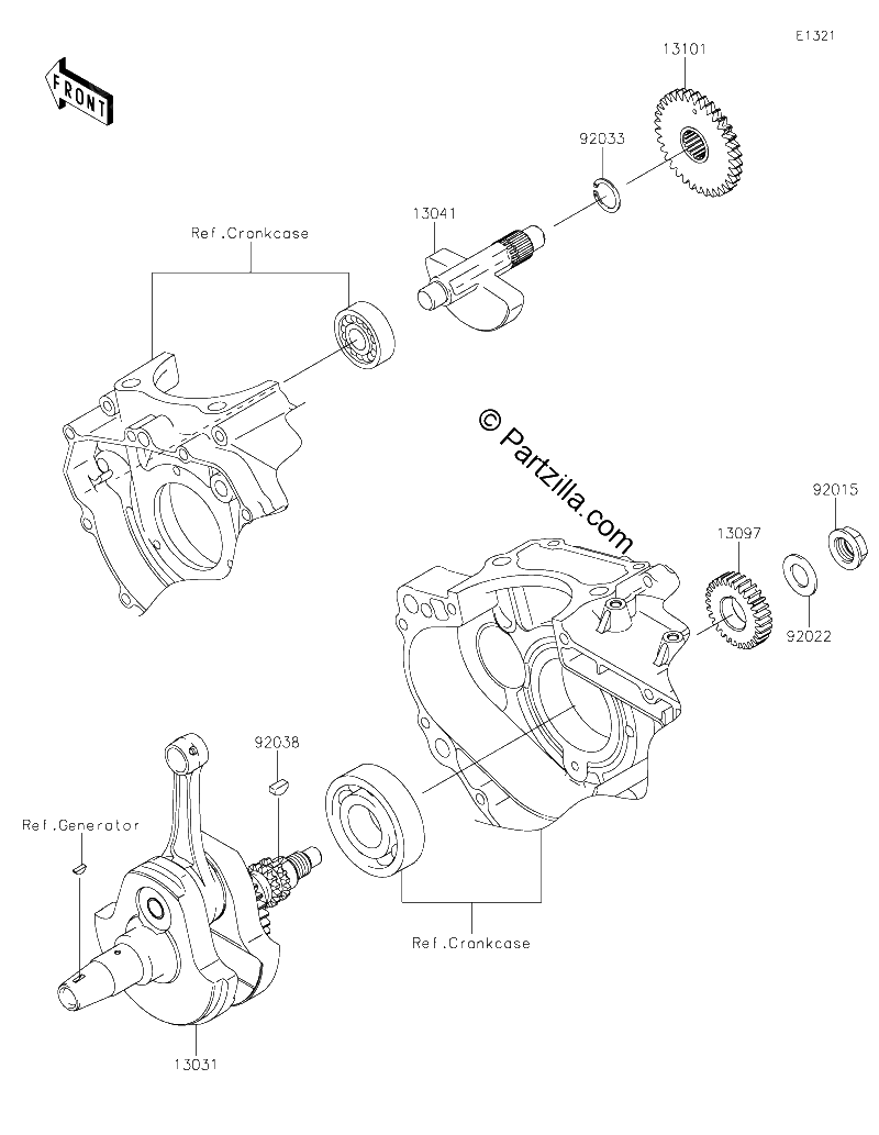 Diagrama de CRANKSHAFT