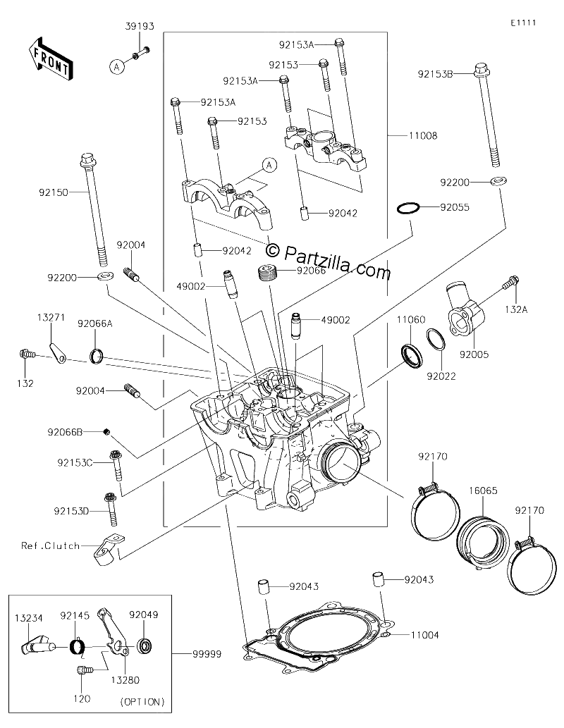 Diagrama de CYLINDER HEAD