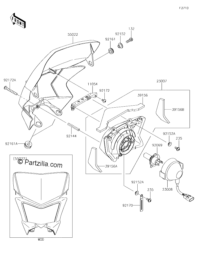 Diagrama de HEADLIGHT S