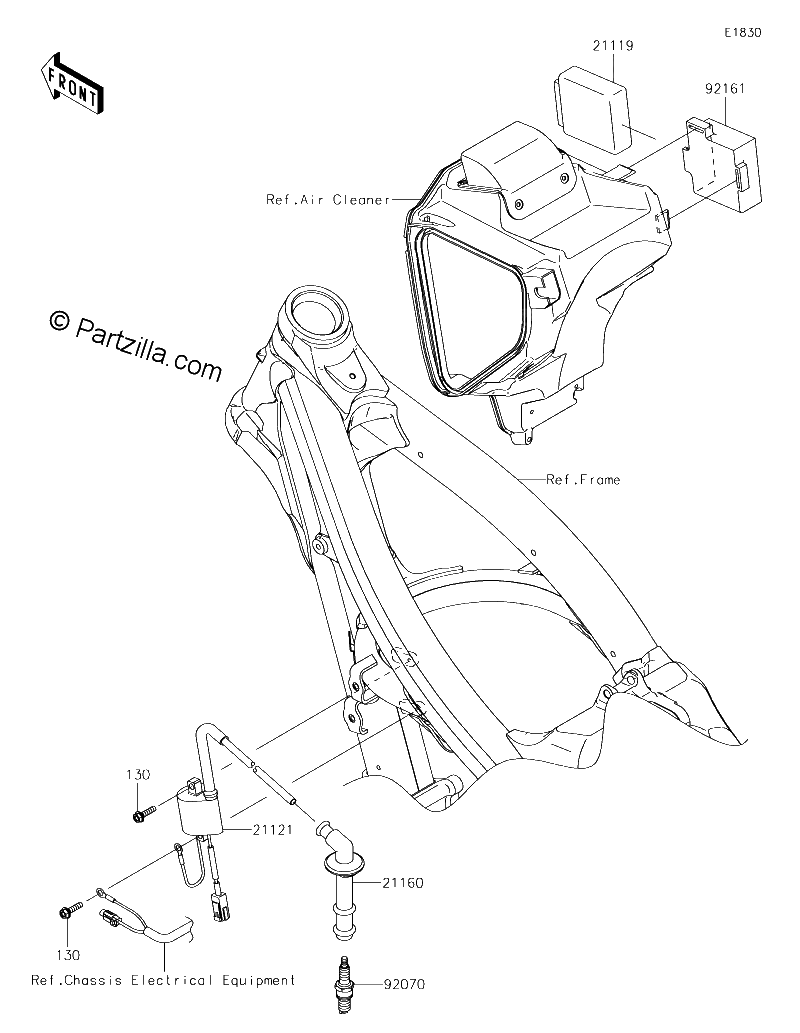 Diagrama de IGNITION SYSTEM