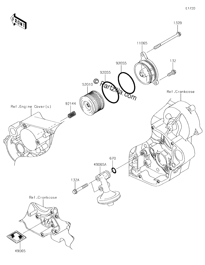 Diagrama de OIL FILTER