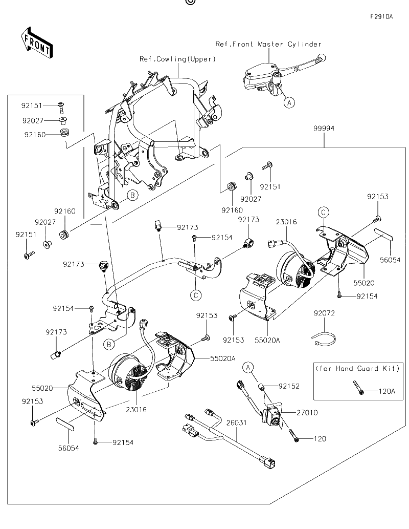 Diagrama de ACCESSORY FOG LAMP