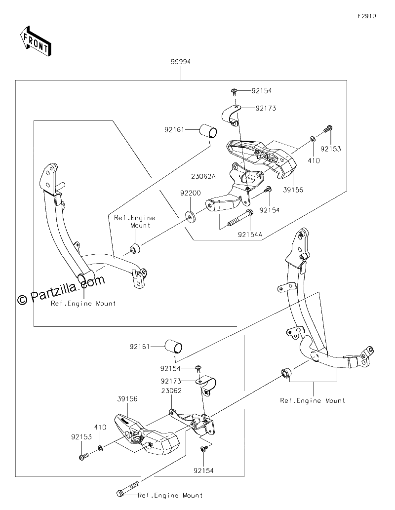Diagrama de ACCESSORY FRAME SLIDER