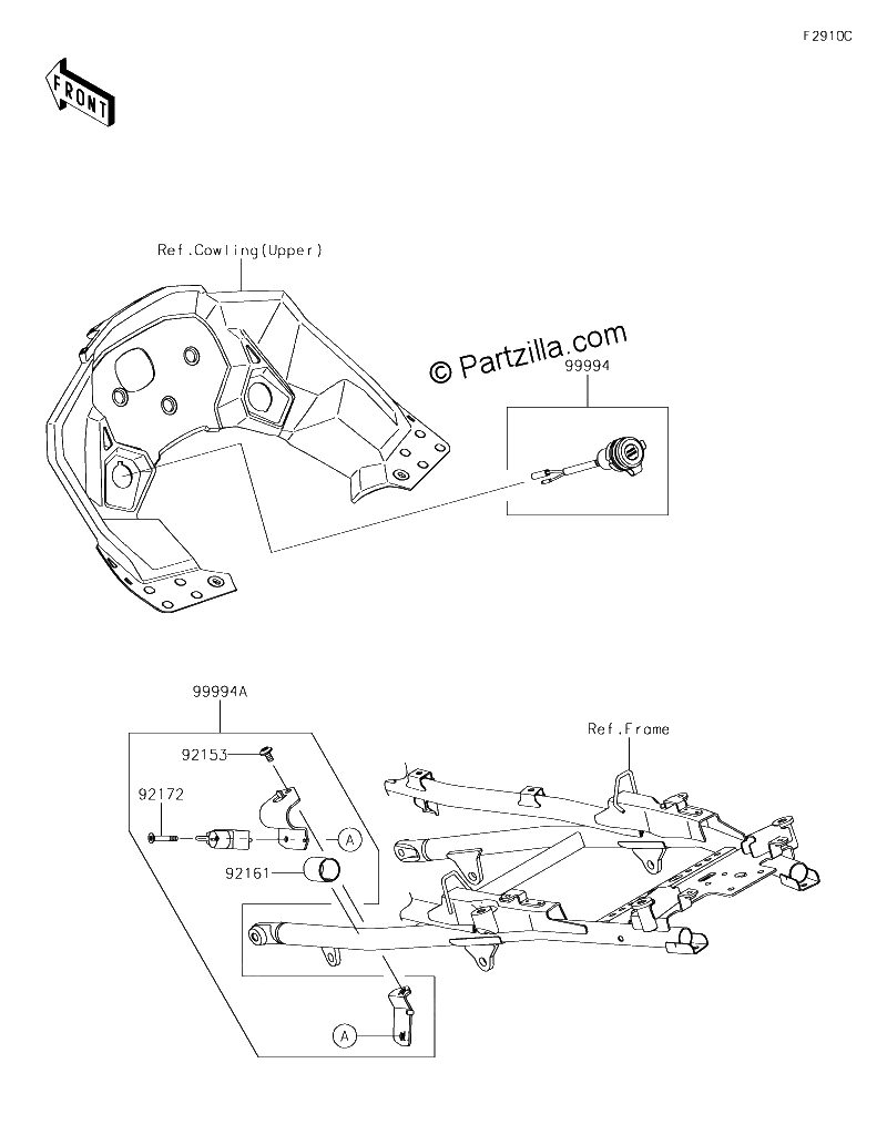 Diagrama de ACCESSORY HELMET LOCK ETC