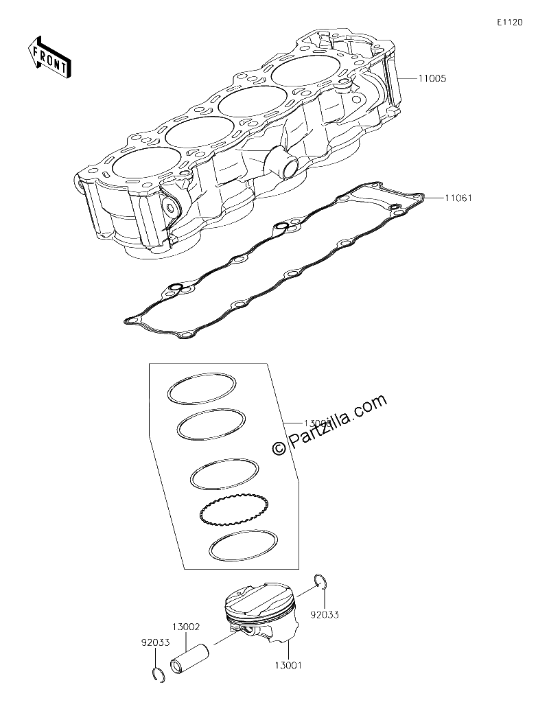 Diagrama de CYLINDER PISTON S