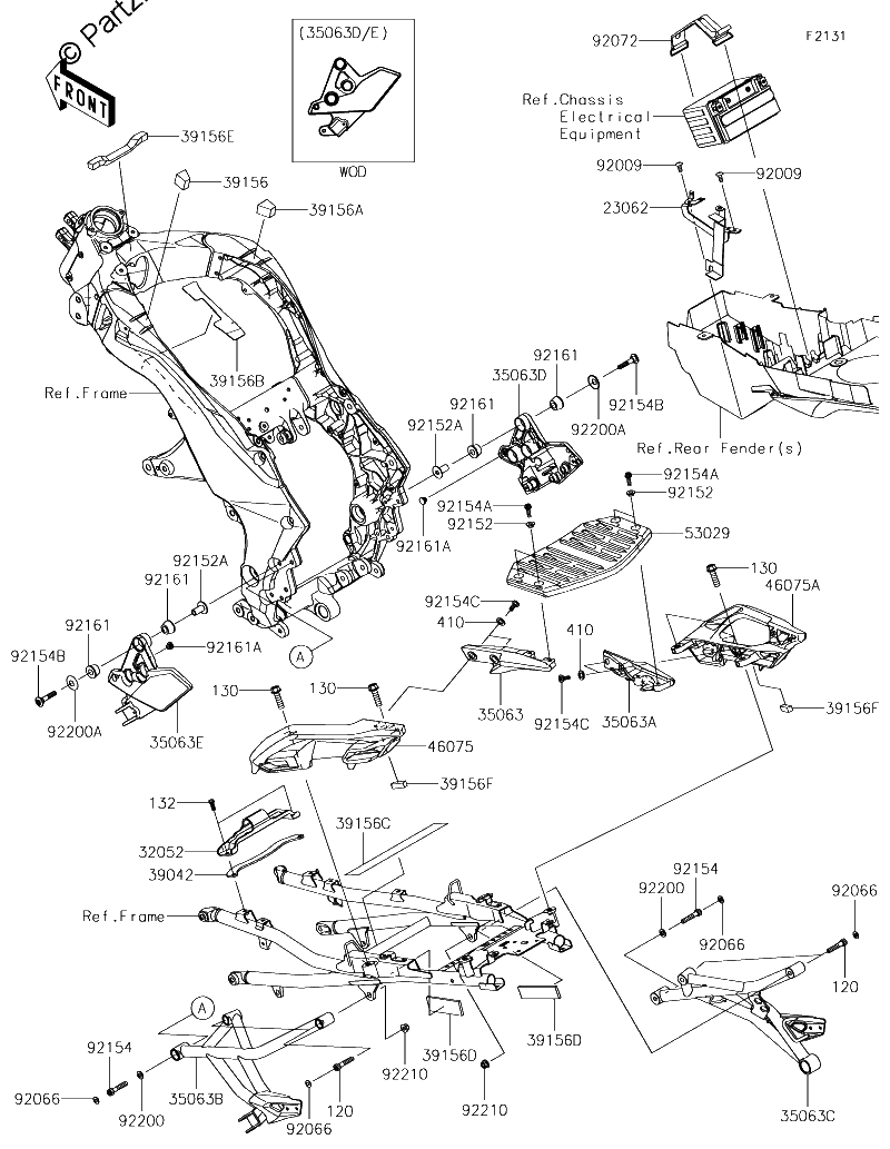 Diagrama de FRAME FITTINGS