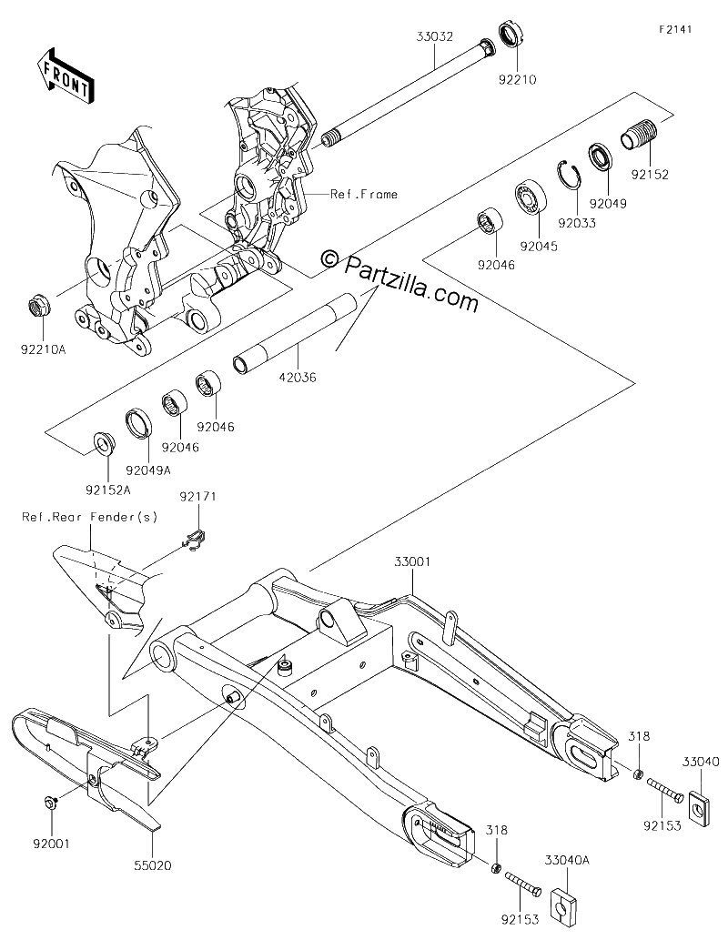 Diagrama de SWINGARM