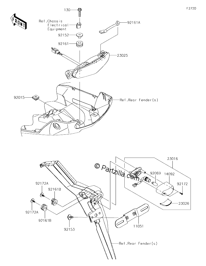 Diagrama de TAILLIGHT S