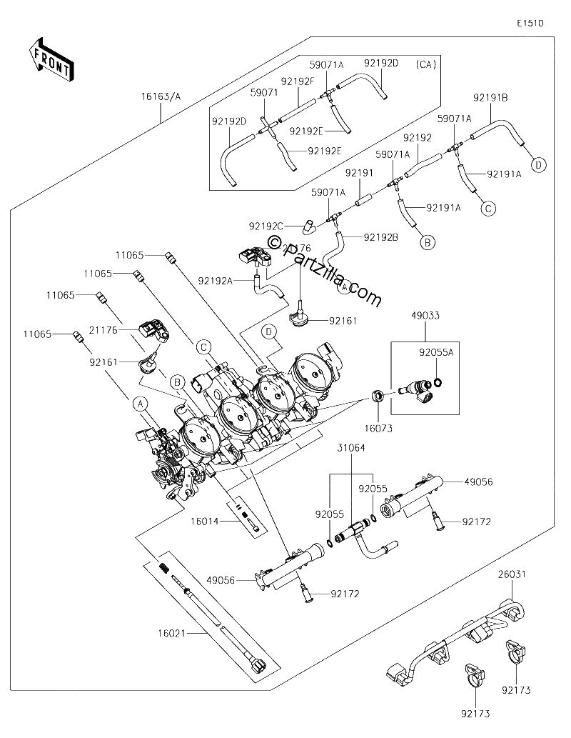 Diagrama de THROTTLE