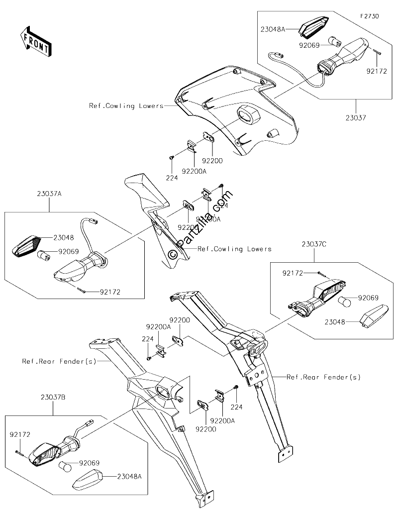 Diagrama de TURN SIGNALS
