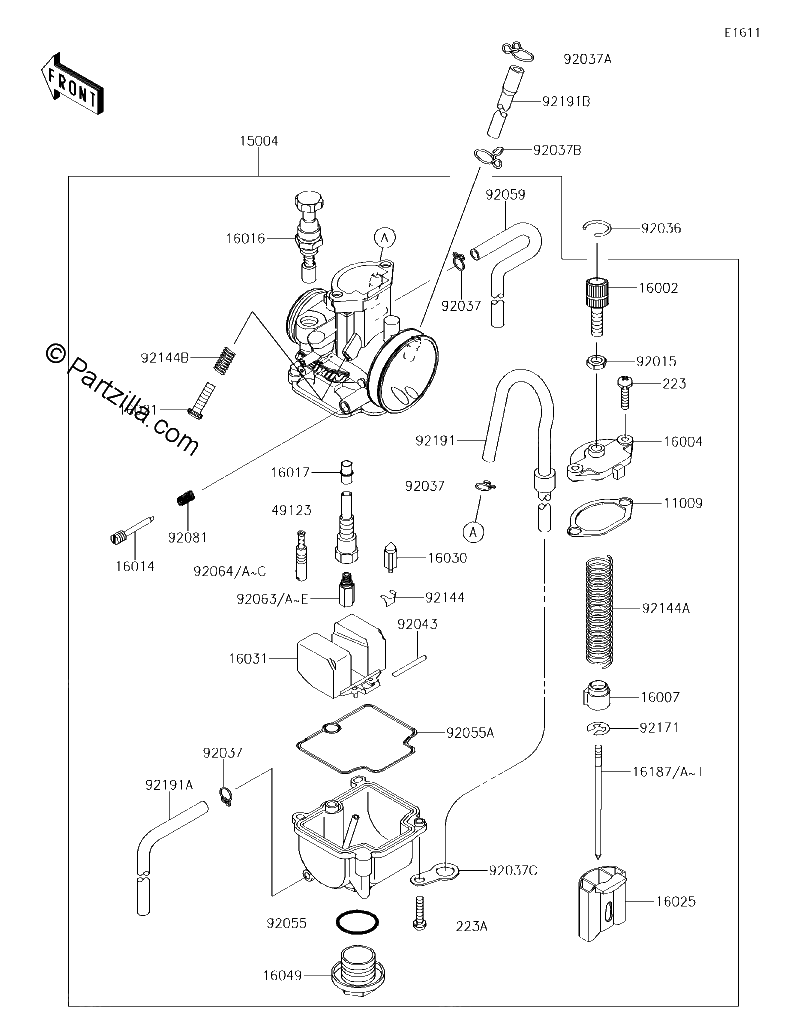 Diagrama de CARBURETOR