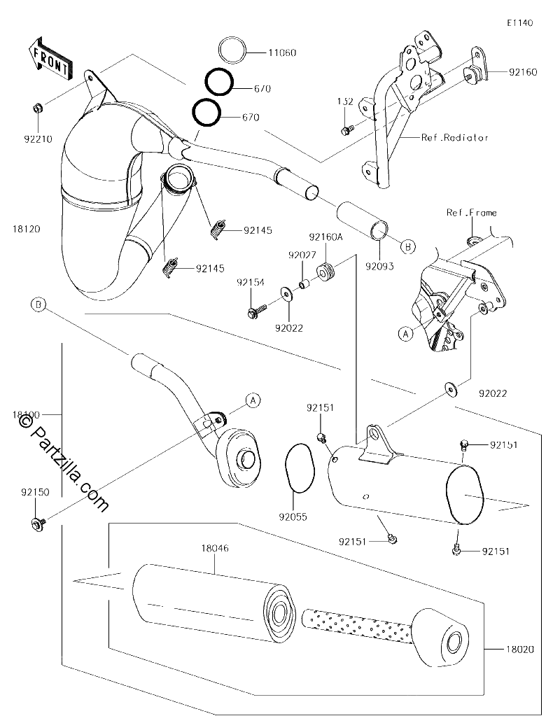 Diagrama de MUFFLER S