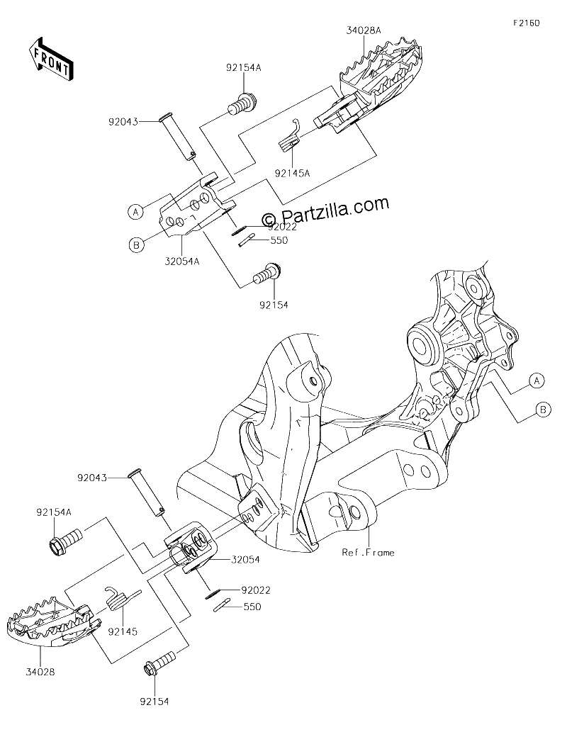 Diagrama de FOOTRESTS